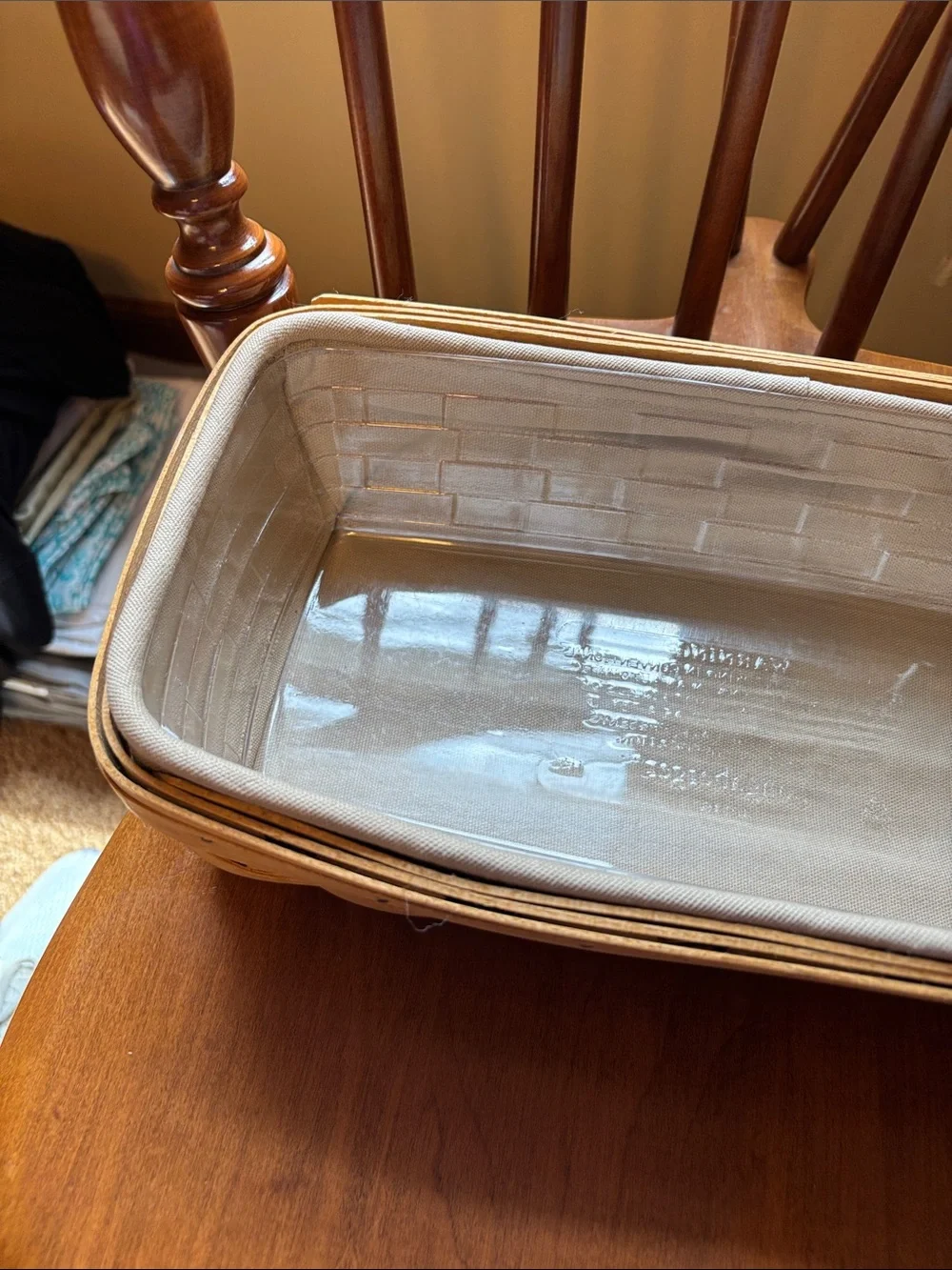 Longaberger Bread Basket Set
